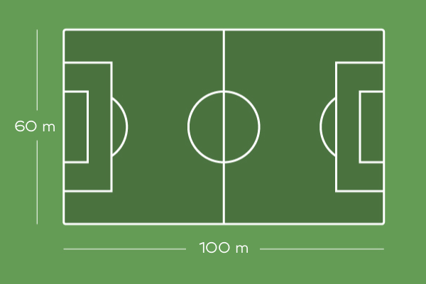 Platz A: Naturrasen 105m x 65m